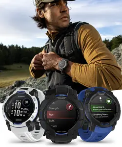 Garmin Instinct 3 Rugged Outdoor GPS Smartwatch – 45/50mm AMOLED & SOLAR, Supernova Collection, Limited Edition Color, Health & Fitness Tracking | Wearable4U Bundle