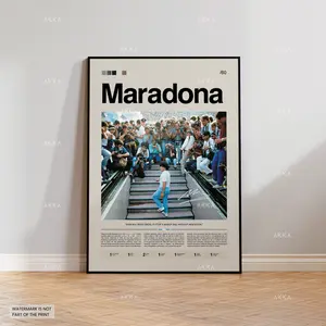 Diego Armando Maradona - SSC Napoli poster