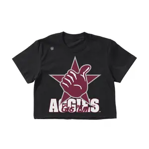 Texas A&M Aggies In The Box Crop T-Shirt