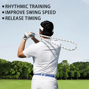 Golf Strength Training Rope, Enhance Swing Speed & Power, Indoor Outdoor Practice Tool, Improve Rhythm & Control, Golf Fitness Equipment
