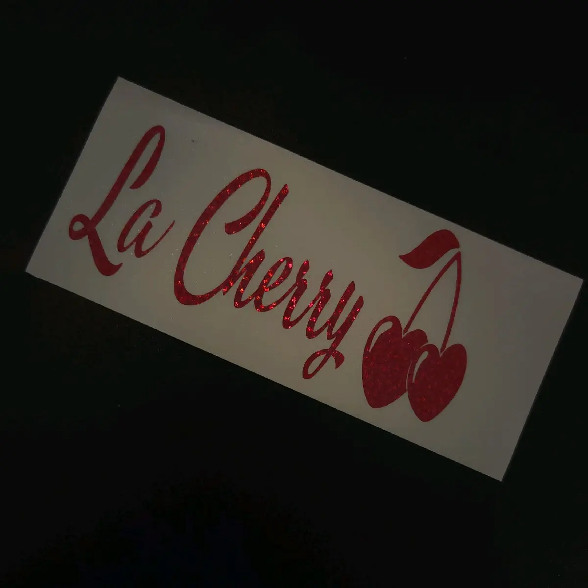 La Cherry car vinyl decal calcomanías para caro Vehicle Exterior Decoration