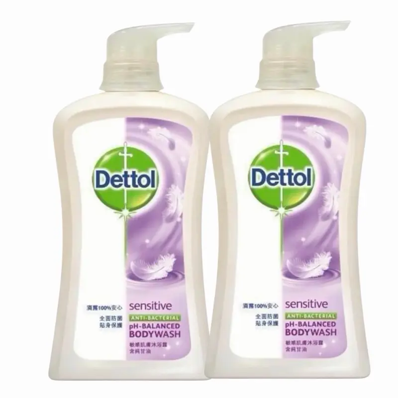 Dettol Antibacterial Ph-Balanced Body Wash Cleanser - Sensitive Scent, 900ml, Hydrating Bright Formula with, Rose, Cosmetic-Grade, Suitable for All Skin Types, Limited Edition (Choose Below)