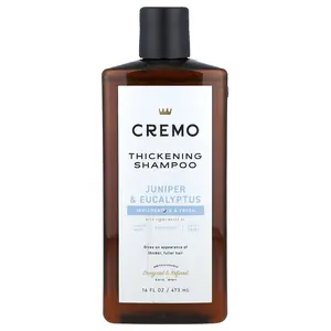 Cremo Thickening Shampoo, Juniper & Eucalyptus,  16 fl oz (473 ml)