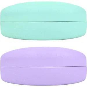 2 PACK Large Hard Shell Sunglasses Case, Protective Case For Sunglasses and Eyeglasses