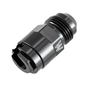 Alloyworks Push On Quick Disconnect Adapter Fitting 5/16" SAE to -8AN Male Flare Aluminum