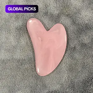 1/2/4pcs Heart-Shaped Gua Sha Scraping Board, Face Scraping Board, Manual Massage Tool for Acupuncture and Spa Treatments #GLOBAL PICKS