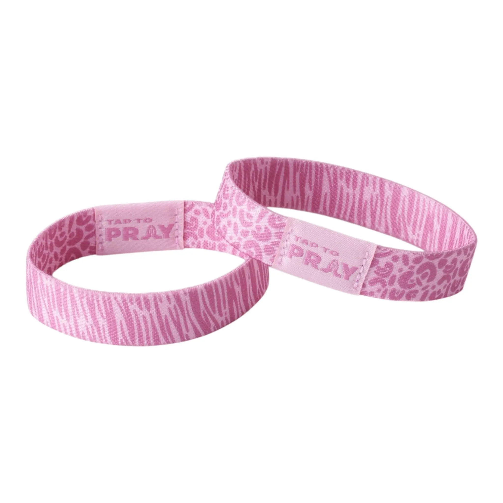Tap To Pray® Wristband – Safari Rose