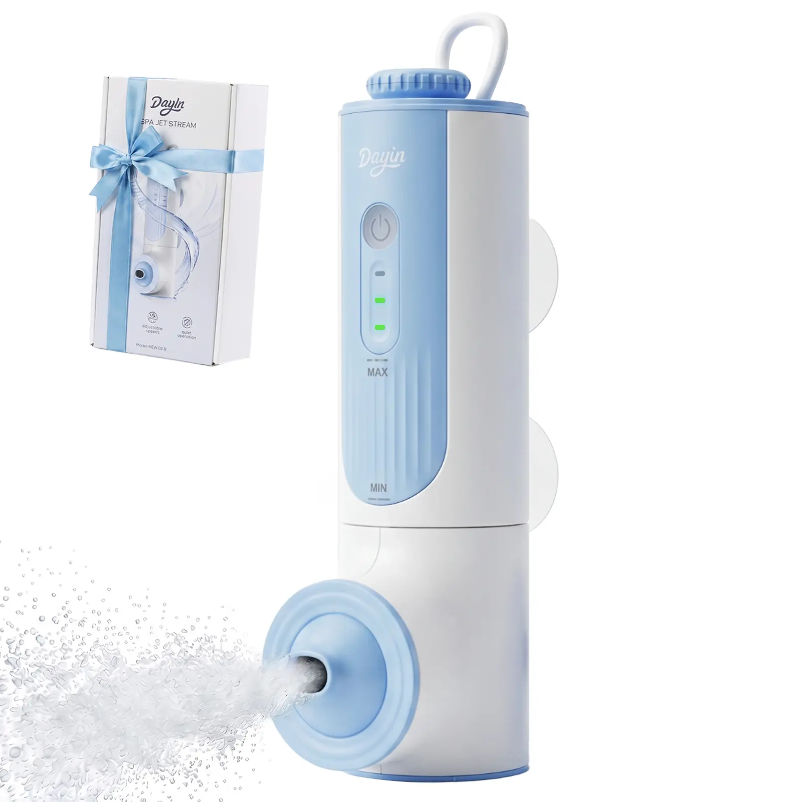 DayIn Bathtub Bubble Machine - Portable Rechargeable Cordless Home Spa Jet with Bubble Mode, Adjustable Water Flow, Premium Quality for Relaxation, Personal Care Gift for Women,back to school,back to school haul