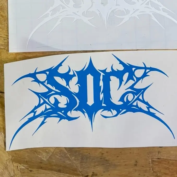 Blue 3” by 5.5”