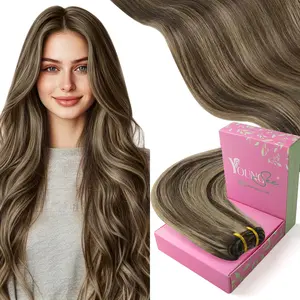 YoungSee Sew in Hair Extensions Human Hair Double Weft Hair Extensions Long-Lasting and Durable Human Hair for Women #TikTokShopBlackFriday