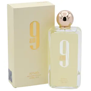 Afnan 9 Am Unisex Perfume (3.3oz/3.4oz Variant, New Packaging) - Aromatic, Fruit-Based, Scented, Lemon-Blend Spicy-Warmth Woody Floral Aromatic Unisex Fragrance for Sale, Fruit-Based Unisex Fragrance