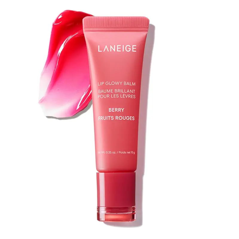 Laneige Lip Glowy Balm, Hydrating and Glossy Tinted Lip Care with Shea Butter, Korean Skincare, Lightweight Moisturizer