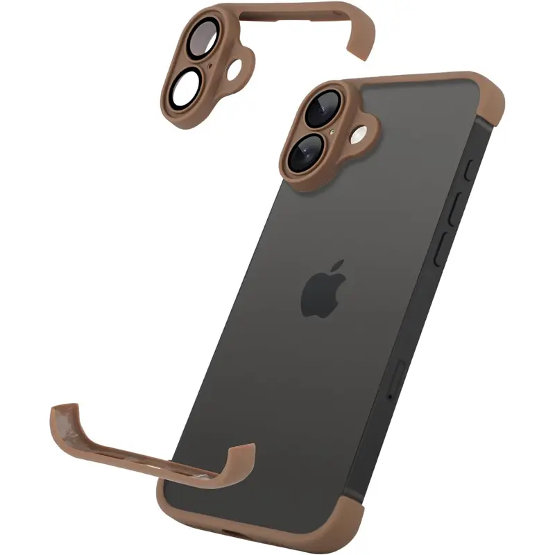 Ultra-Slim Frameless Soft TPU ShockProof Phone Cases With Camera Lens Protector Minimalist Yet Protective Bumper Shell