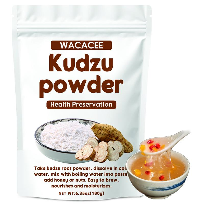 WACACEE Natural Deep-Mountain Harvested Ginseng Root Codonopsis Powder Supplement - Sugar-Free, No Sucrose Added, Loose Non-Clumping, Keep at Home for Everyday Meals, Morning and Evening Nourishing Drinks, Whole Family