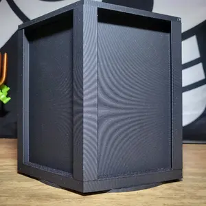 Custom Graded Card Display Case and Deck Holder for Collectors - Rotating Organizer