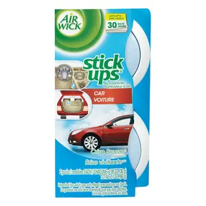 Reckitt Benckiser 6233885823 Air Wick Stick Ups Car Air Freshener- pack of 12, Car Fragrance