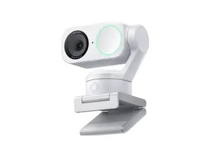 Insta360 Link 2 Standard Edition 4K Ultra HD 2-Axis Gimbal AI-Powered Webcam, Arctic White