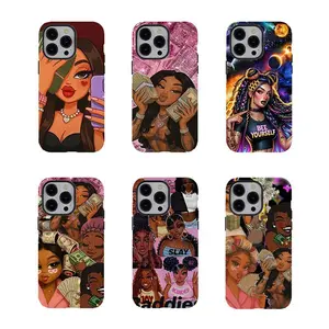 B-Bratz Doll Hard Phone Cases,Y2K Aesthetic Phone Case,stylish Phone Case,for iPhone 17 16 15 14 13 12 11 Pro Max Plus & Samsung Galaxy S26 S25 S24 S23 S22 Ultra Shockproof Durable Design,for iphone 17 pro max case,Tough phone case ,perfect gift for her