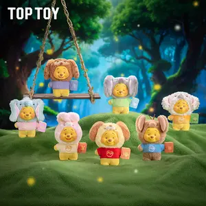TOPTOY Winnie the Pooh Fairy Tale Book Series Vinyl-Plush Toys – Soft & Cuddly, Valentine's Day gift , Perfect Gift for Kids & Fans and newyear gift,Perfect Gift for Mom,#Summervibes