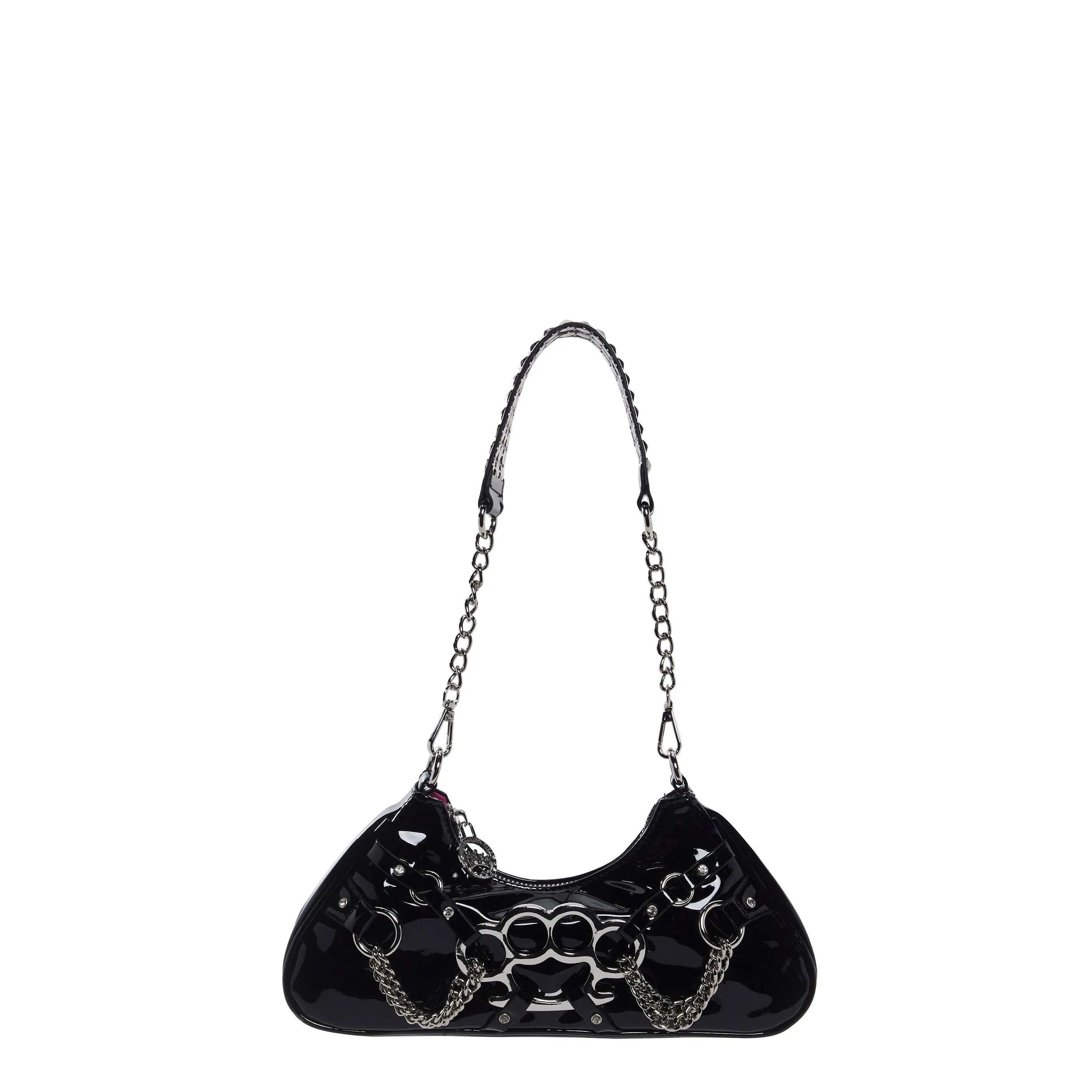 Ciska Brass Knuckle Shoulder Bag