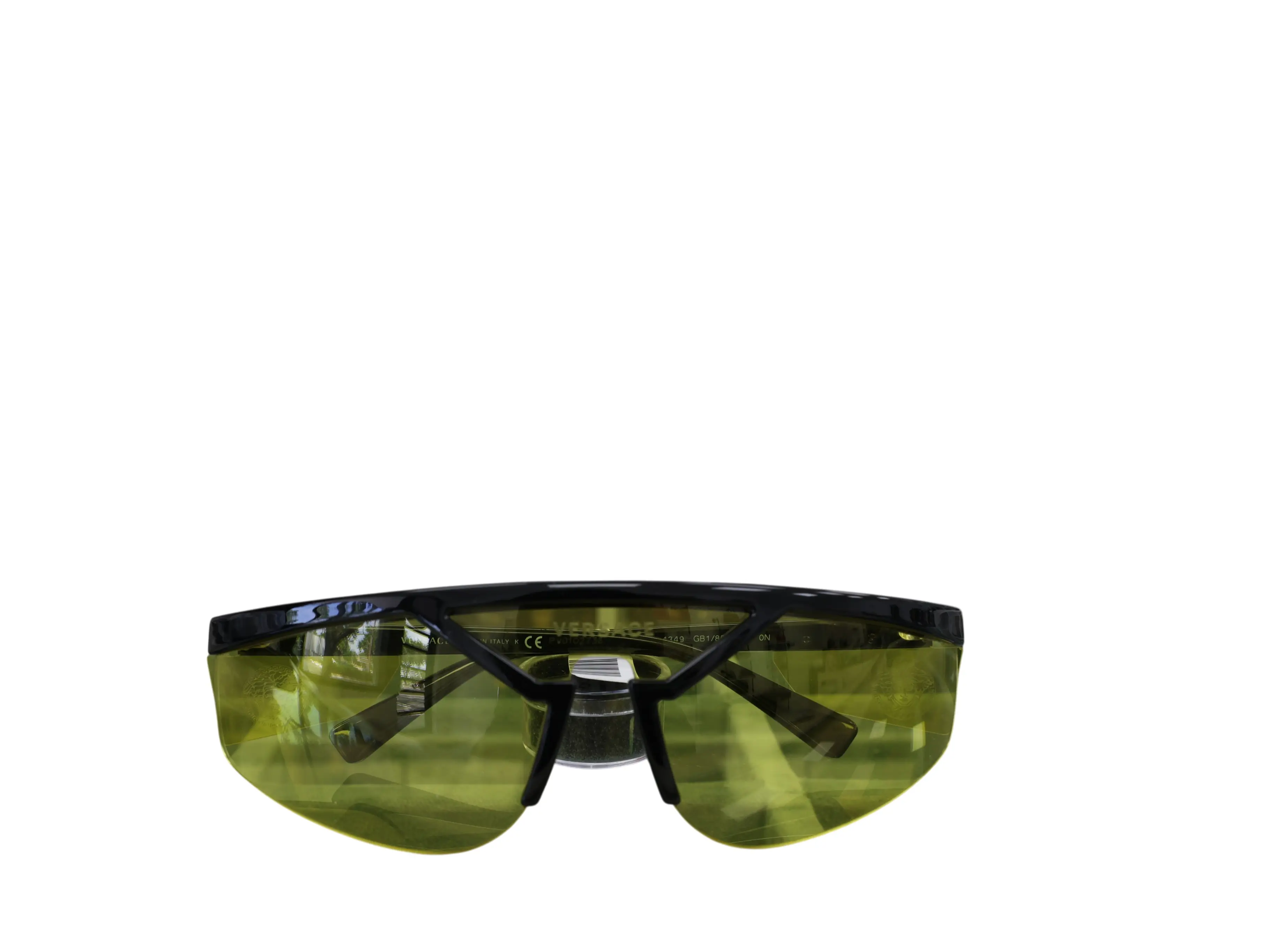 Pre-owned VERSACE WRAP AROUND SUNGLASSES #8