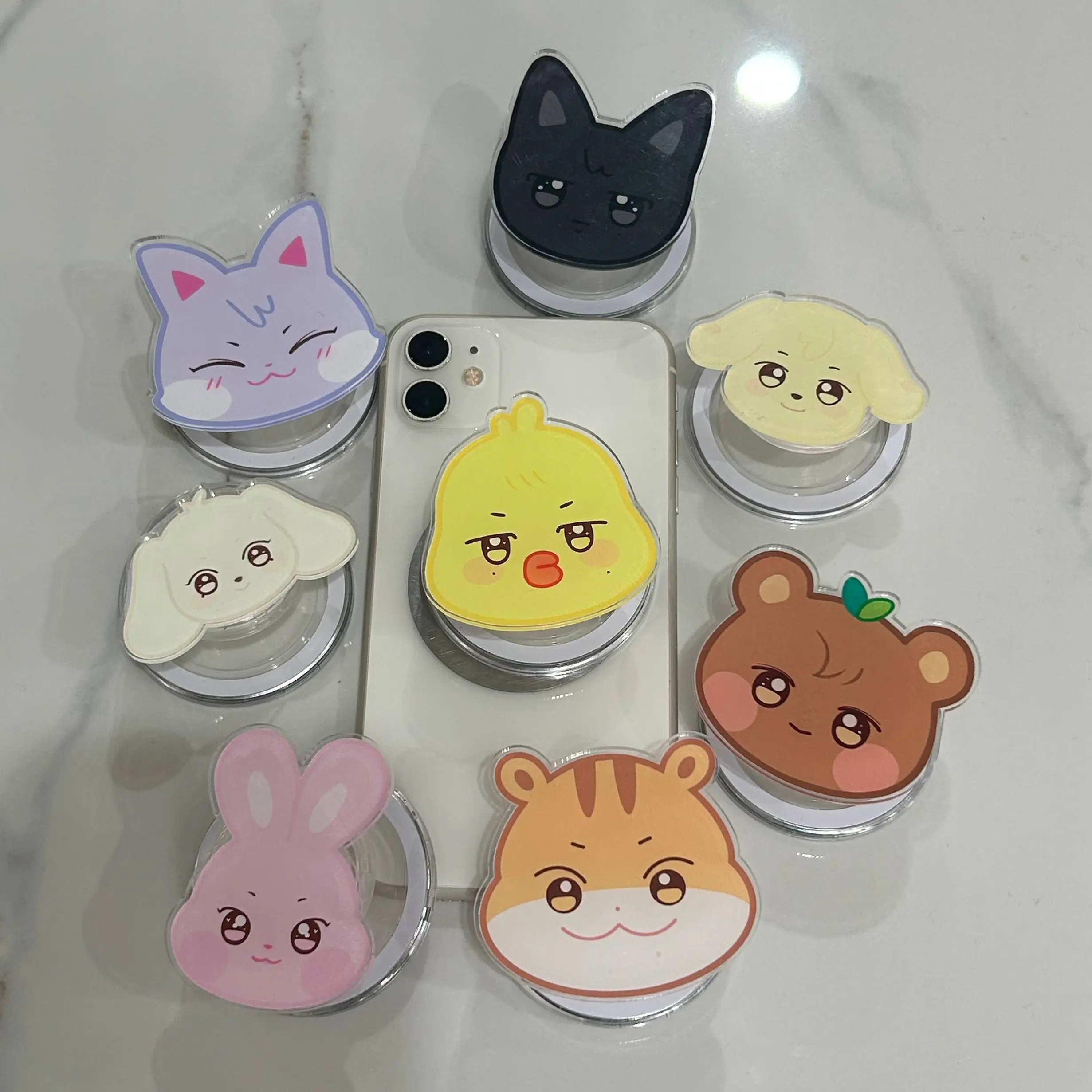 Kawaii K-pop Animal Magsafe Phone Grip - Gift for Fan