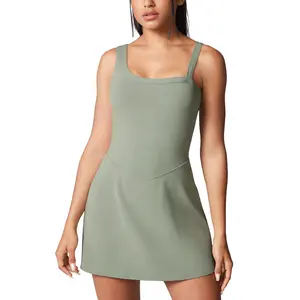 Hugcurve One Shoulder Tennis Dress - Detachable Strap