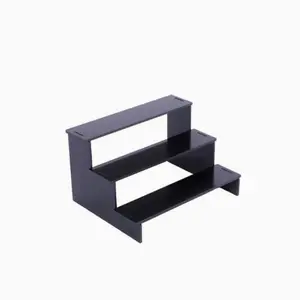 Three-Layer Acrylic Display Box, Tool-Free Assembly, Easy Assembly, High-Value Perfume & Figurine Stand, Home Kitchen Spice Organizer Rack, Versatile Storage