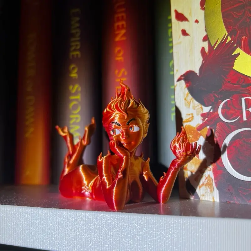 Fire Sprite figure Fire Sprite figure