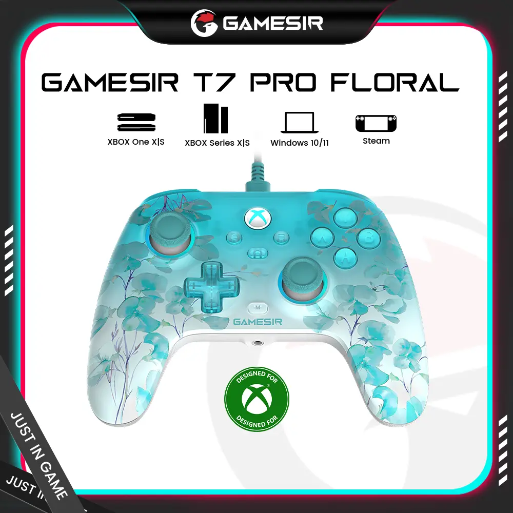 GAMESIR T7 Pro Floral Wired Controller for XBOX
