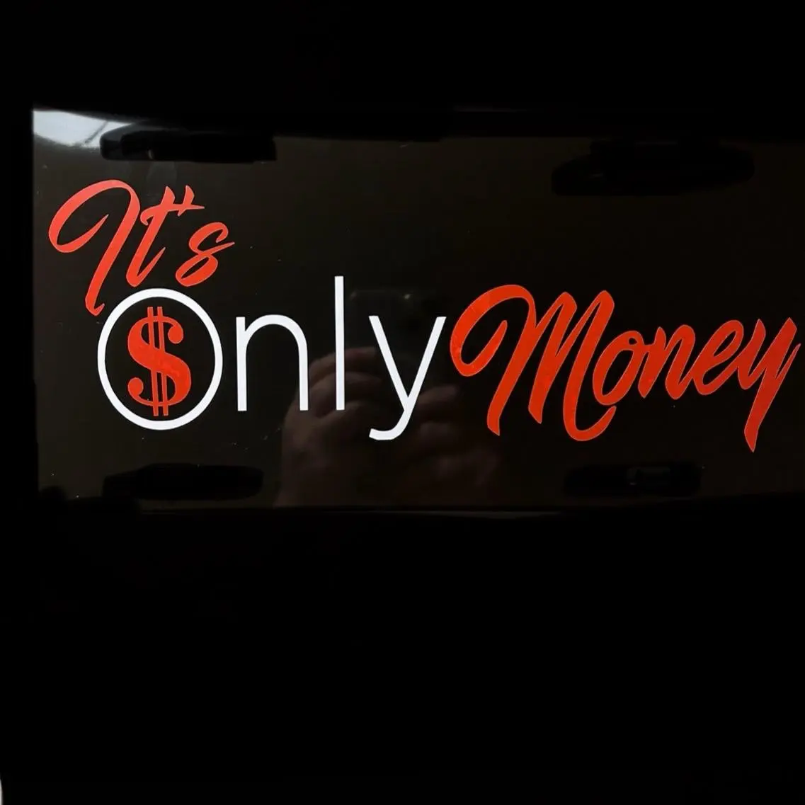 Fun Stickers Reusable Lettering Vinyl Decal - Car & Truck Exterior Accessory, It’s Only Money Quote Adhesive Decor