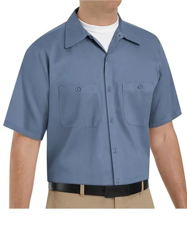 Red Kap SC40 — Men's Cotton Short Sleeve Uniform Shirt