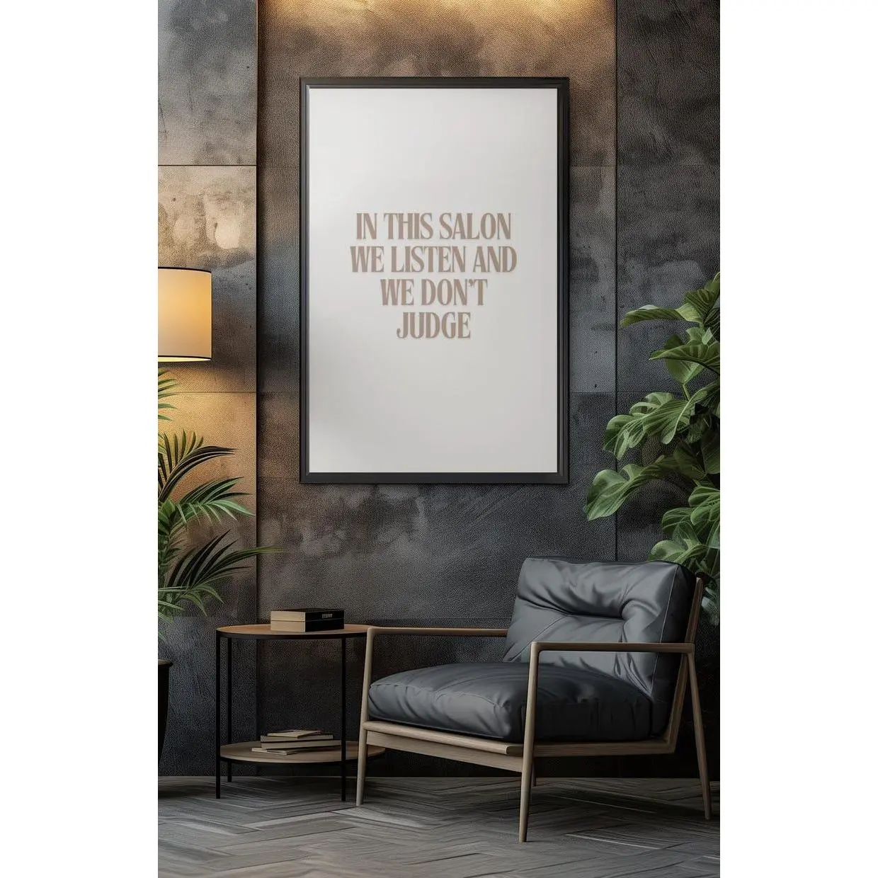 hairdresser gift, in this salon wall art, funny hair salon wall art, hair studio wall decor, gifts for hairstylists, hairstylist gift