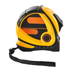 VEVOR Tape Measure 25 ft Length, Measuring Tape with Retractable, Imperial and Metric ft/m Dual-Scale & ABS Case & Easy Read Steel Measurement Tool, for Outdoor,Decoration