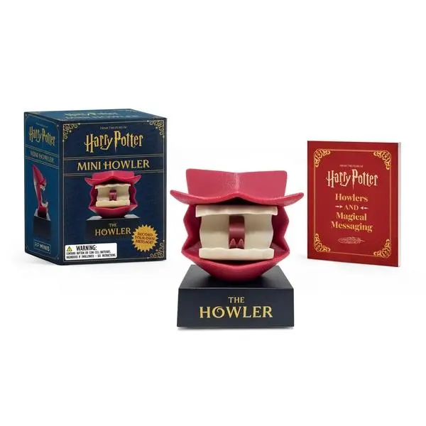Magical Collectible Harry Potter Mini Howler - Recordable, Record Your Own Message, With Battery - Donald Lemke, Mixed Media Performing Arts Literature Product
