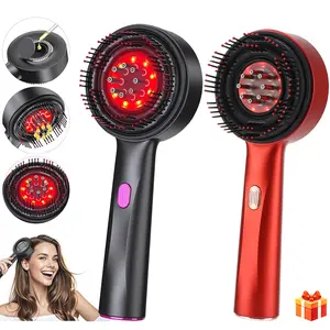 Electric Scalp Massager, 3-Mode Hair Oil Applicator and Scalp Massage Comb, Head Massager, Scalp Stimulator, Hair Care Tool for Women and Men