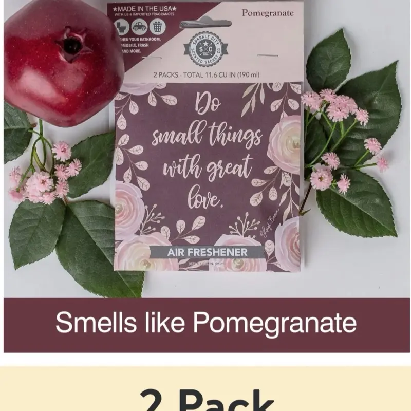 Sparkle City Scented Sachet Air Freshener.