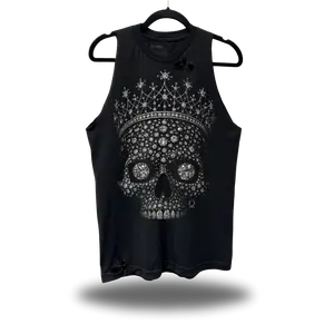 TheDriveClothing Diamonds Road Rash Tank Top – Black Y2K Streetwear Graphic Tank, Multicolor Vintage Biker Gym Shirt, Oversized Festival Outfit, Grunge Summer Fashion, Unisex Cotton Apparel