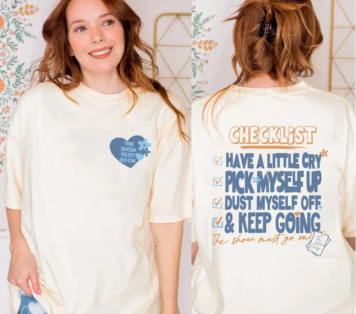 Bluey the Show Must Go On TShirt Sweatshirt Hoodie, Friends of Bluey Shirt, Bluey Shirt, Bluey Birthday Shirt, Bluey Show Shirt