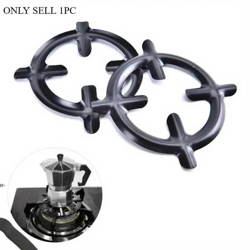 1pc stove gas ring pot reducer coffee ring bracket burner grate rack frying pan cast iron stove Gas Stove Stand Rack Burner Holder Replacement Parts