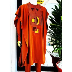 African men's clothing, 4PCS Agbada Senator, African Attire for men, African suit, Bespoke suit, African wear for men, men's clothing, men's suit....