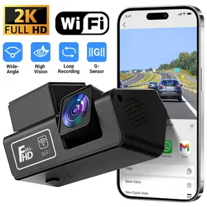 2K Full HD Dash Cam WiFi Car Camera, Night Vision & Wide Angle, Loop Recording G-Sensor, Smart Dash Camera for Cars 2026 New Model
