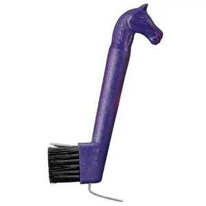 Tough1 Horse Head Hoof Pick/Brush Combination