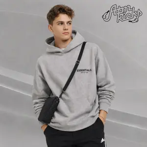 Fear of God Essentials Hoodie FW22 (Dark Oatmeal) Authentic Brand New Fashion Streetwear Hypebeast Limited Gift