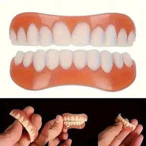 Natural Color Braces Comfortable Fit for All Social Occasions Easy Installation Suitable for All Tooth Shapes, Teeth Kit