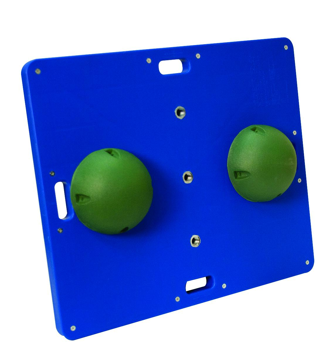 212 MAIN Multifunctional Balance Training Wobble-Rocker Combo Board, 15x18in Home Fitness Equipment, Lightweight Compact Design with Non-Skid Surface, Green, Develop Joint Mobility, Durable, Heavy-Duty, Improve Ankle Rom, 15X18 In, Strengthen Lower Back,,