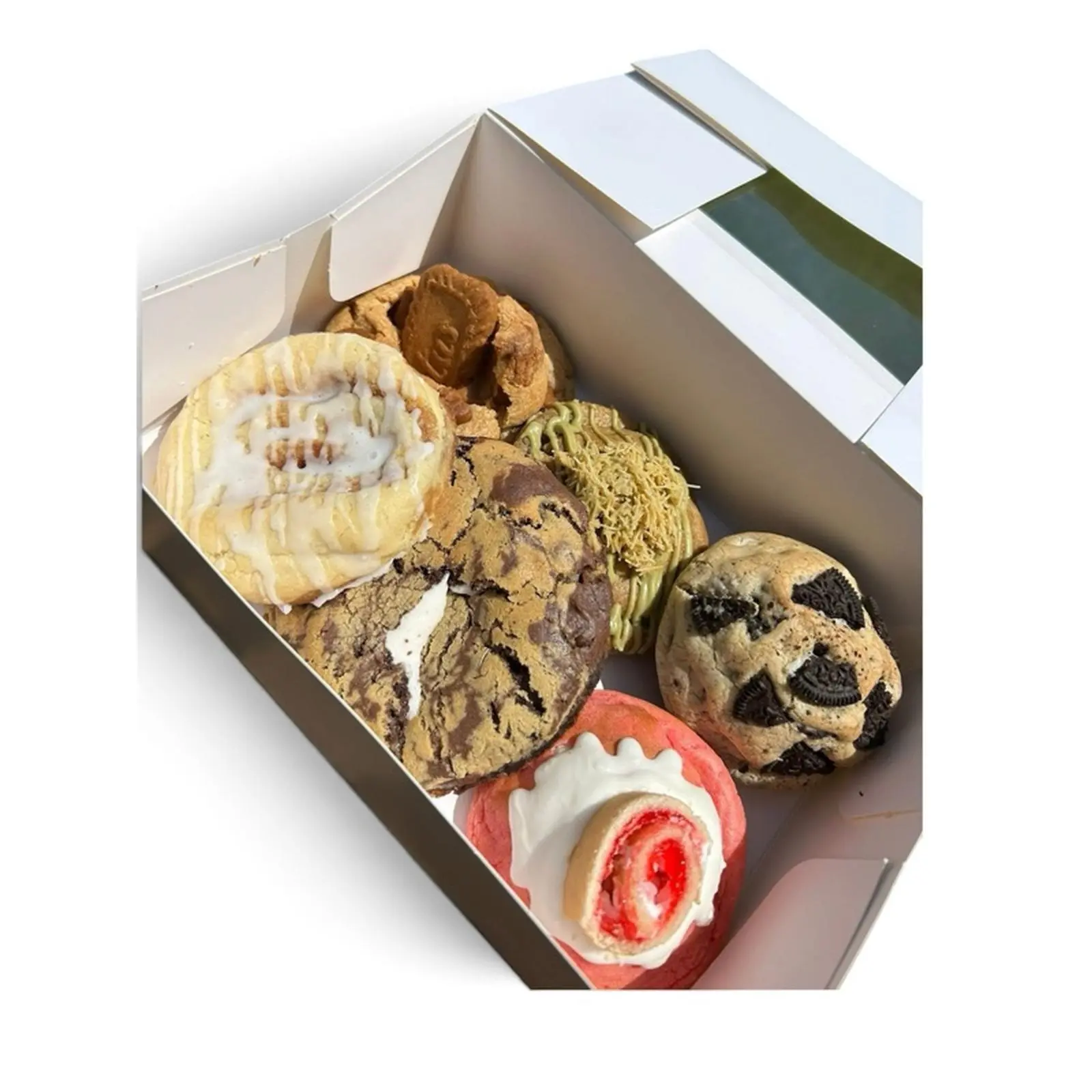 Variety Cookie Box - Assorted Flavors & Toppings in a Convenient Box