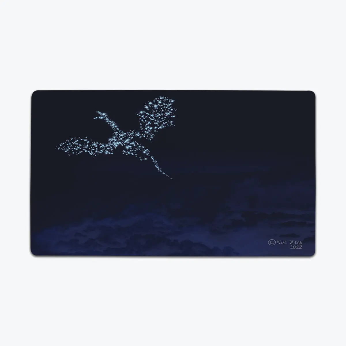In the Stars Thin Desk Mat, Smooth Polyester, Ideal for Work, Artwork, Play, Design Use, Artistic Decorative Desktop Mats