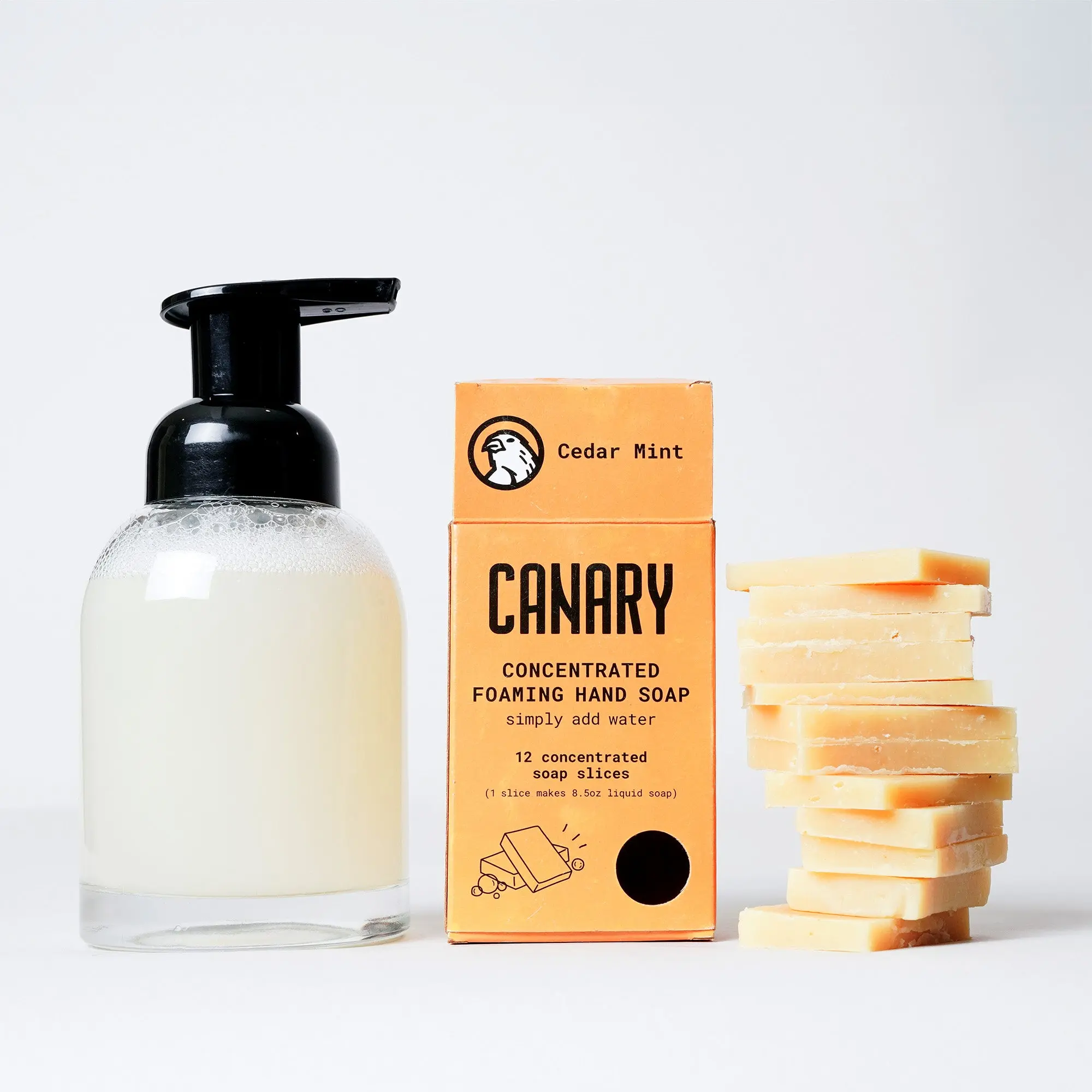 Cedar Mint Concentrated Hand Soap Refill Bars  | Plastic-Free & Zero Waste