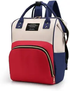 Large Travel Diaper Backpack with Changing Pad for Boys and Girls - Multi Color